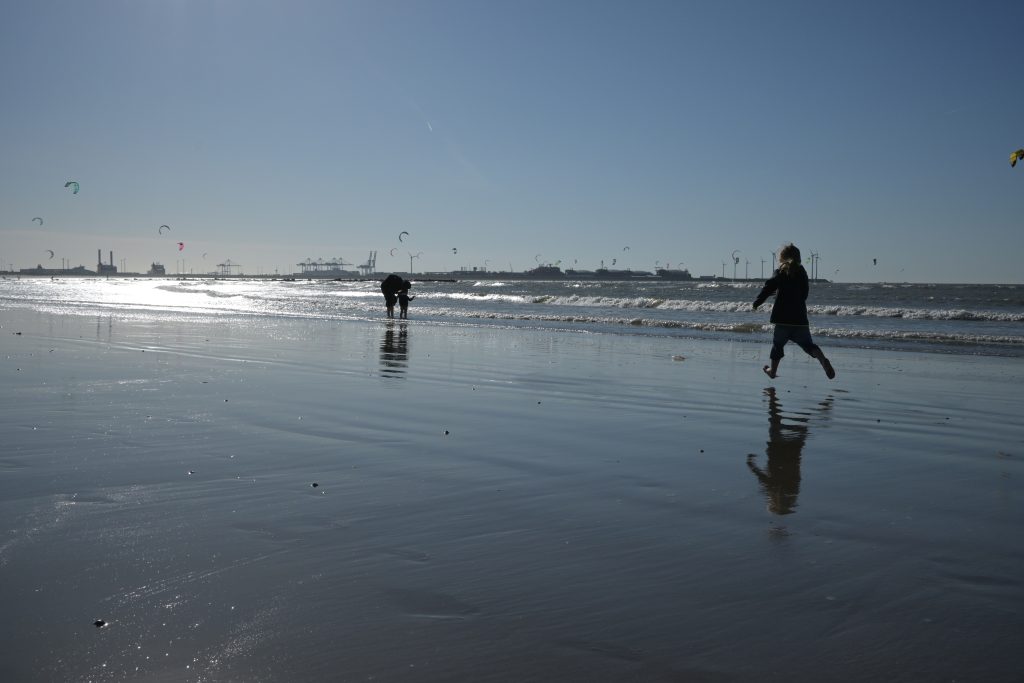 the sea side